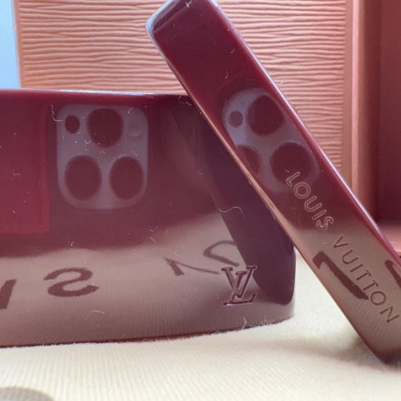 LV RARE Acrylic Bracelet SET of 3 !!!! - Picture 2 of 4